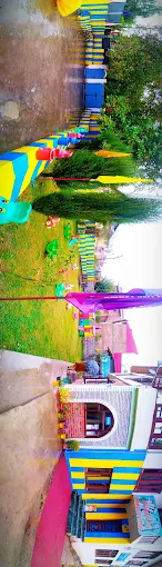Colourful playground